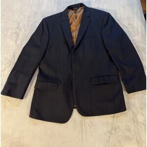 Jos A Banks joseph Sport Coat Navy Sz Medium *see Description